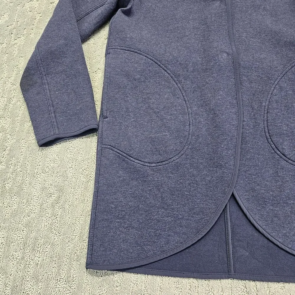 Lululemon‎ City Bound Wrap   Reversible Jacket Sz. S Heathered Indigo Purple
